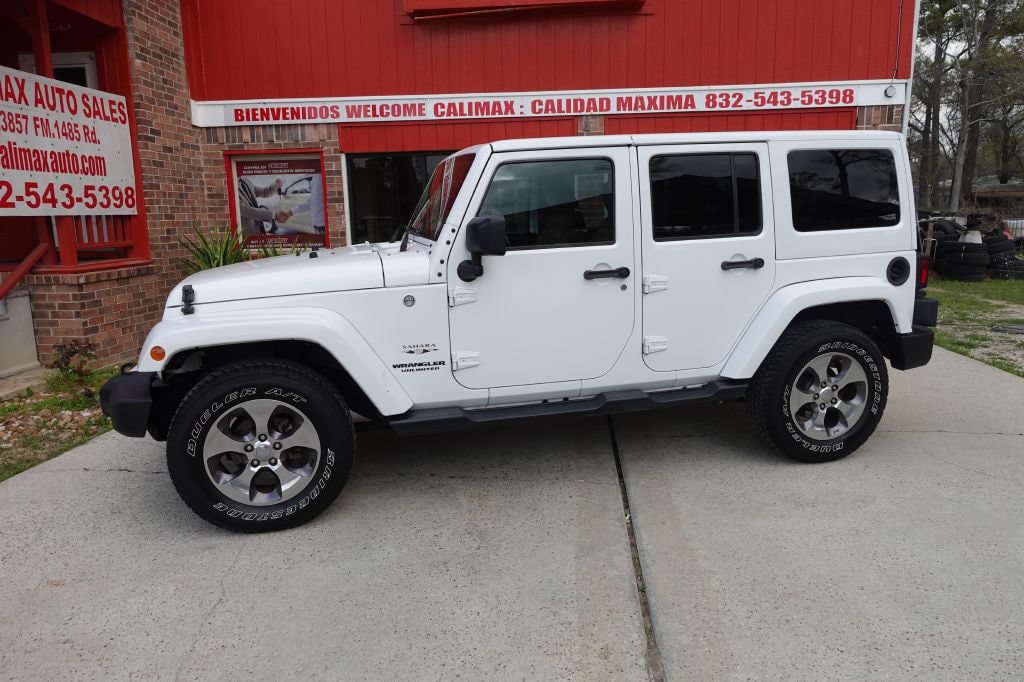 Used 2016 Jeep Wrangler JK Unlimited Sahara 4x4 SUV