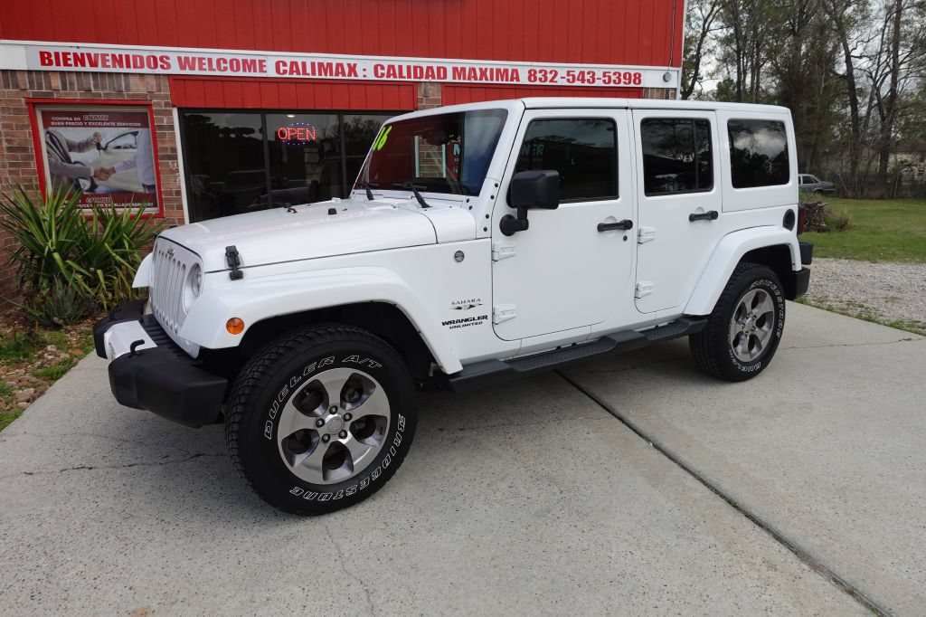 Used 2016 Jeep Wrangler JK Unlimited Sahara 4x4 SUV