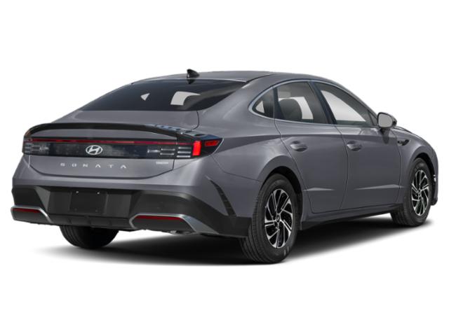 New 2027 Hyundai Sonata Hybrid Blue Sedan