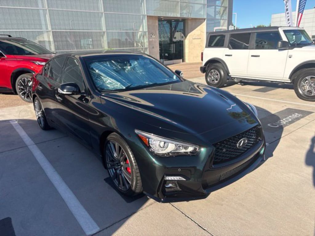 Used 2024 INFINITI Q50 Red Sport 400 Sedan