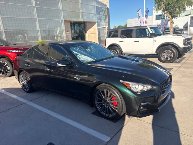 Used 2024 INFINITI Q50 Red Sport 400 Sedan