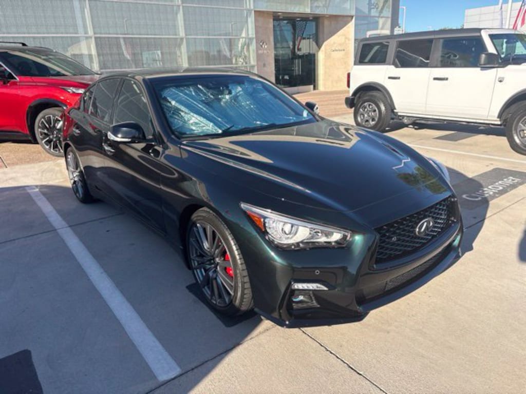 Used 2024 INFINITI Q50 Red Sport 400 Sedan