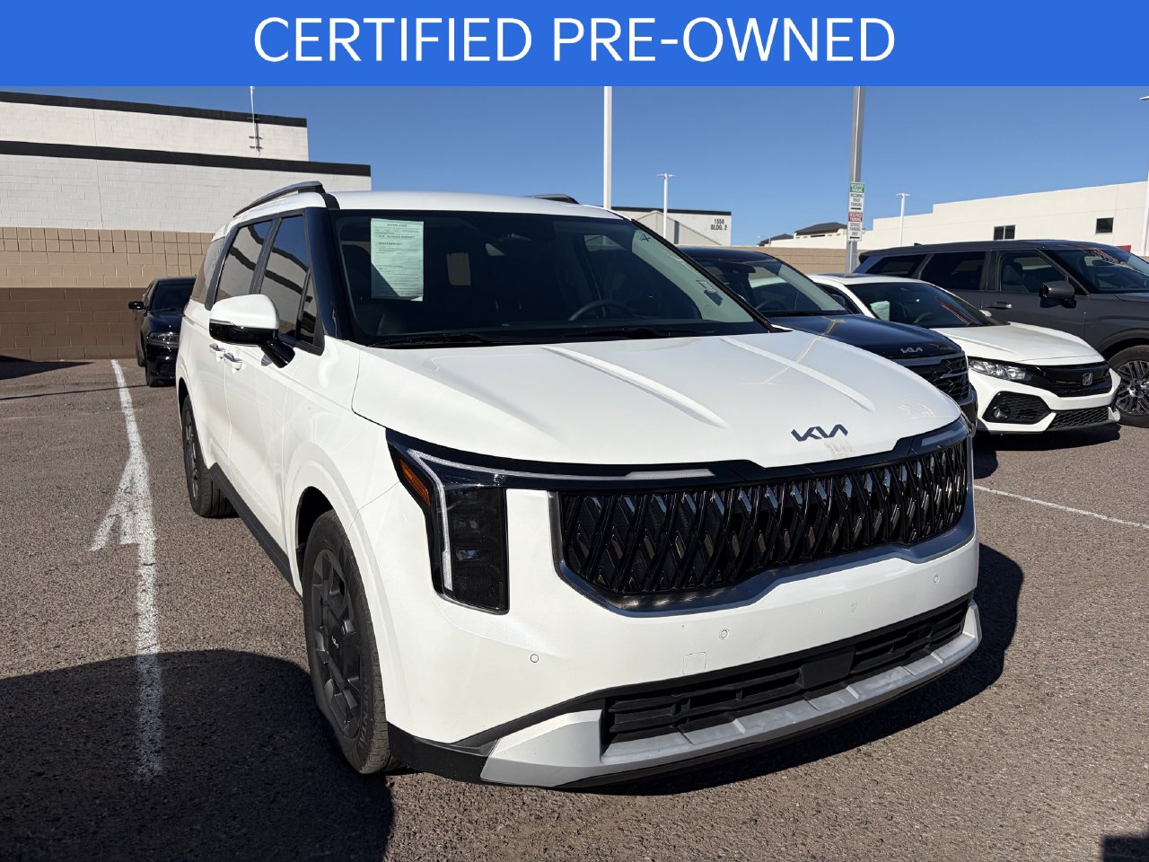 Certified 2025 Kia Carnival Hybrid EX Van Passenger Van