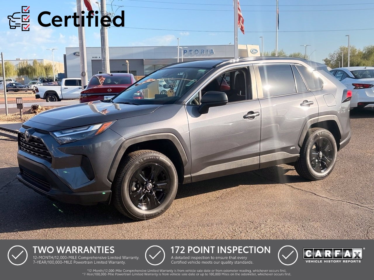 Certified 2023 Toyota RAV4 Hybrid LE SUV