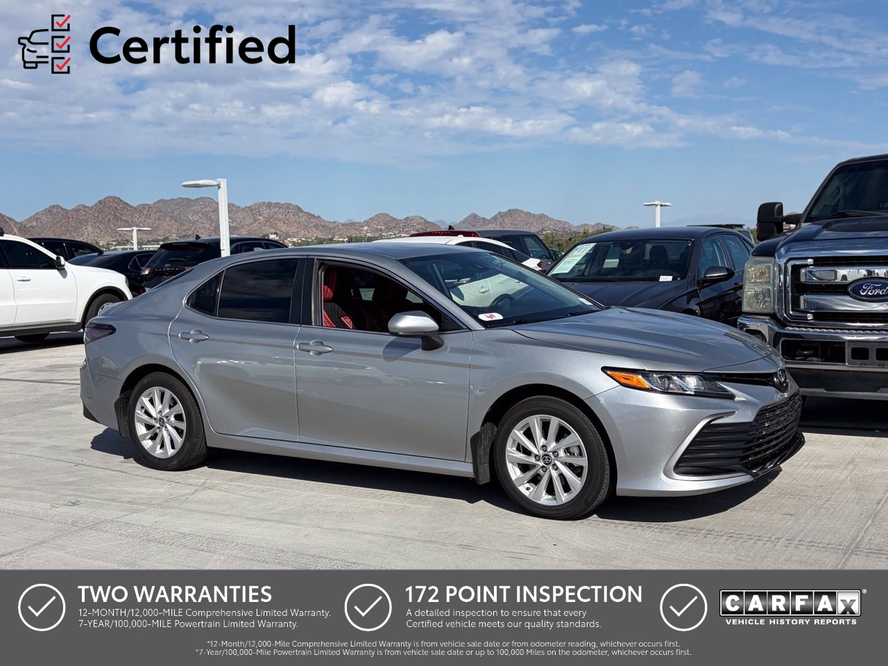 Certified 2024 Toyota Camry LE Sedan