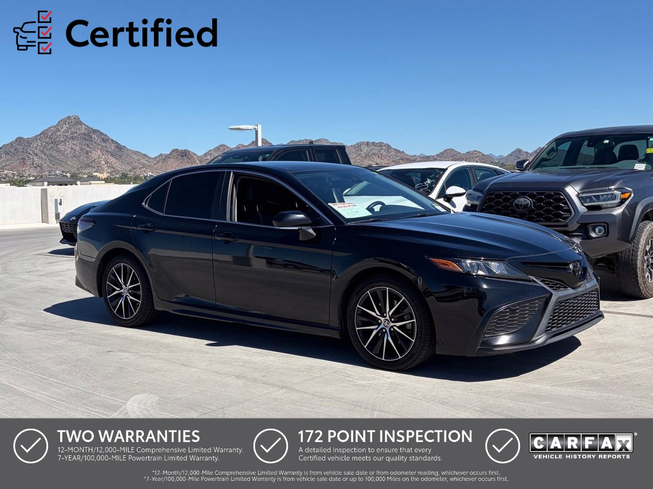 Certified 2024 Toyota Camry SE Sedan