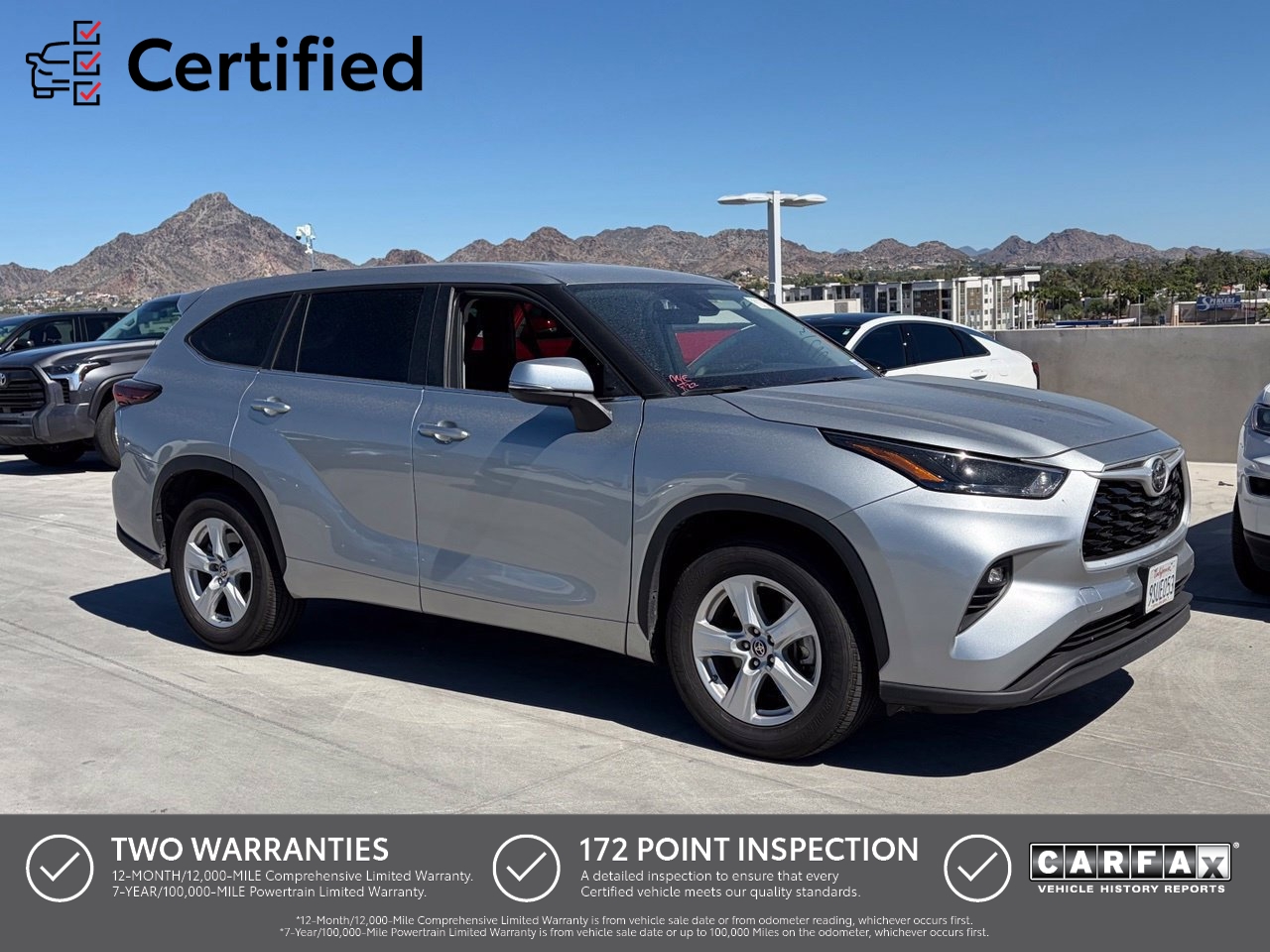 Certified 2025 Toyota Highlander LE SUV