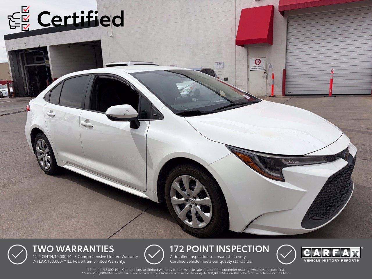 Certified 2021 Toyota Corolla LE Sedan