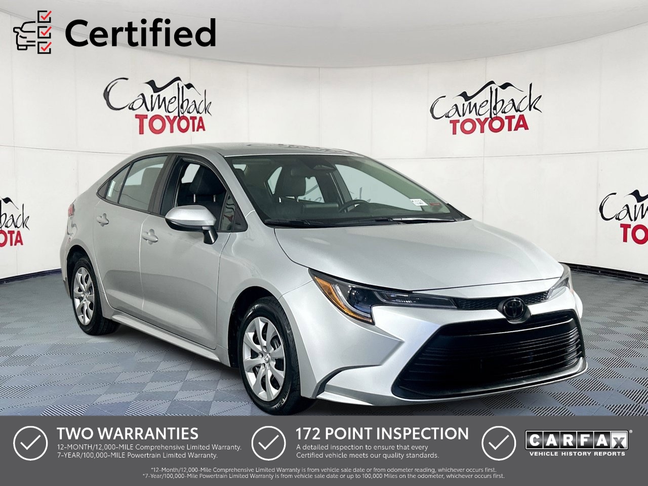 Certified 2024 Toyota Corolla LE Sedan