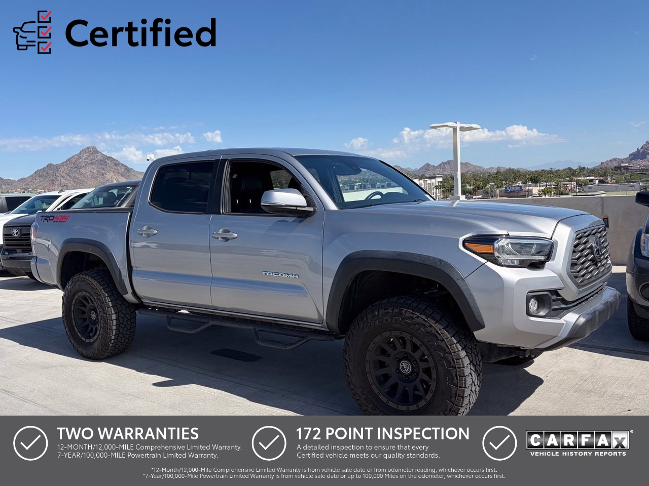 Certified 2021 Toyota Tacoma TRD Off-Road Truck Double Cab