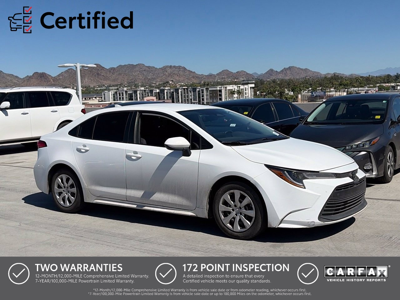 Certified 2026 Toyota Corolla LE Sedan