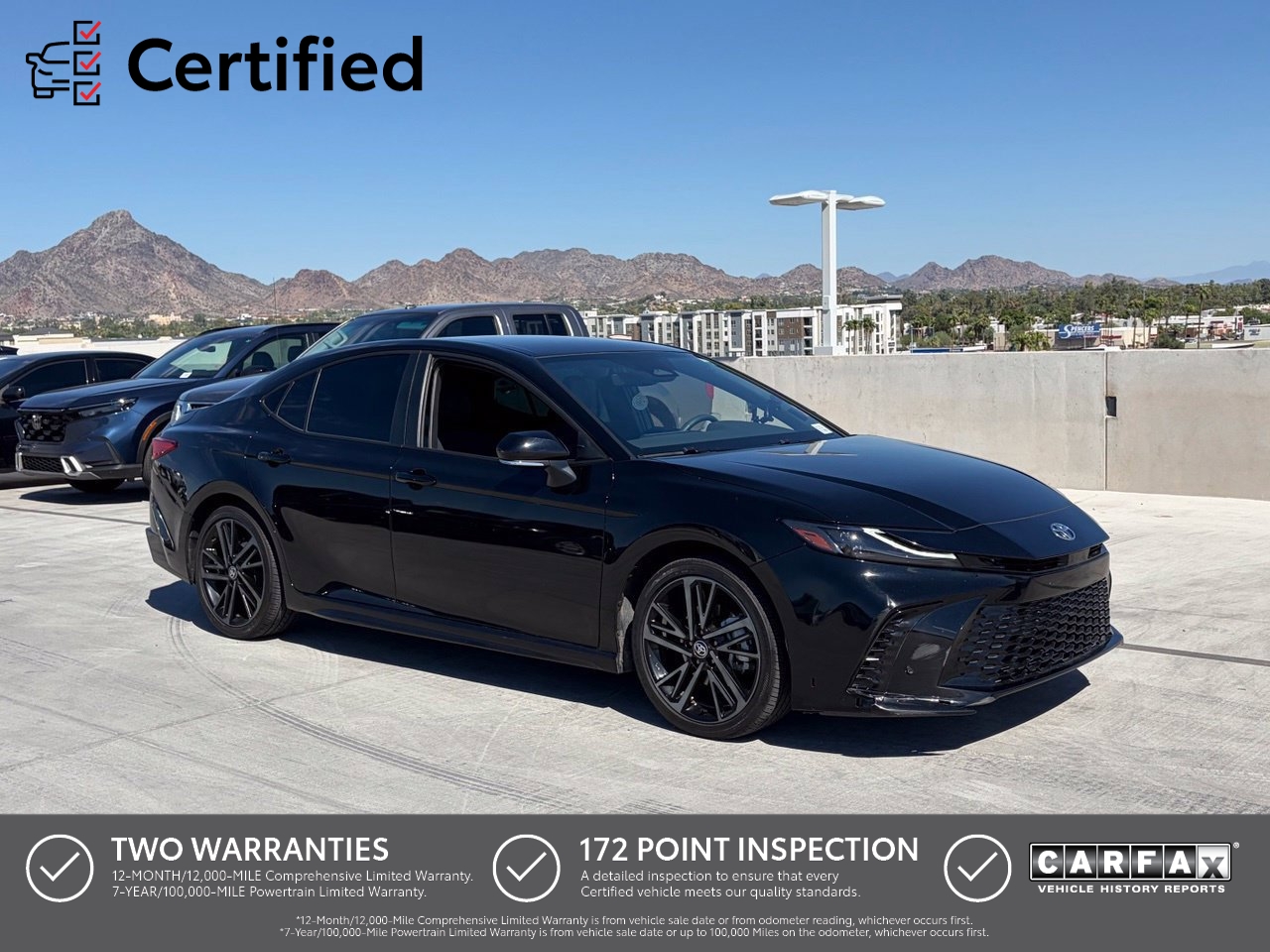 Certified 2025 Toyota Camry XSE Sedan