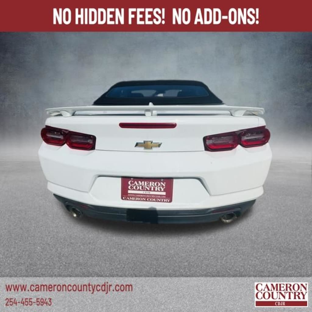 Used 2023 Chevrolet Camaro 1LT Convertible