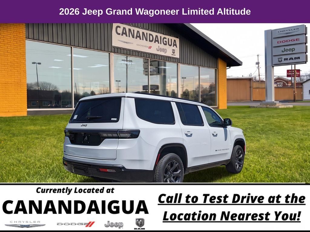 New 2026 Jeep Grand Wagoneer Limited Altitude Sport Utility