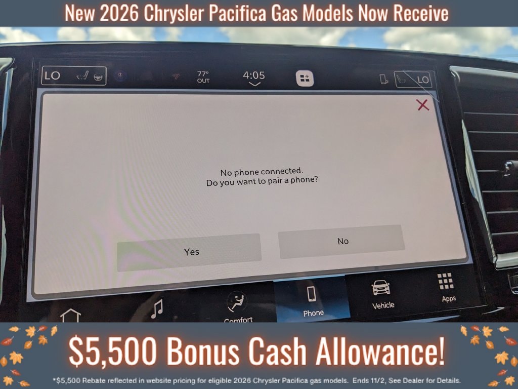 2026 Chrysler Pacifica Select - Photo 11