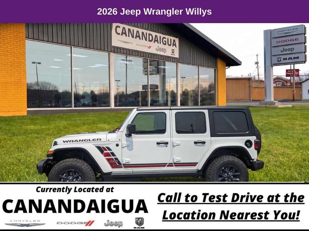New 2026 Jeep Wrangler Sport Sport Utility