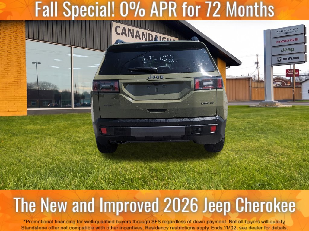 New 2026 Jeep Cherokee Limited Sport Utility