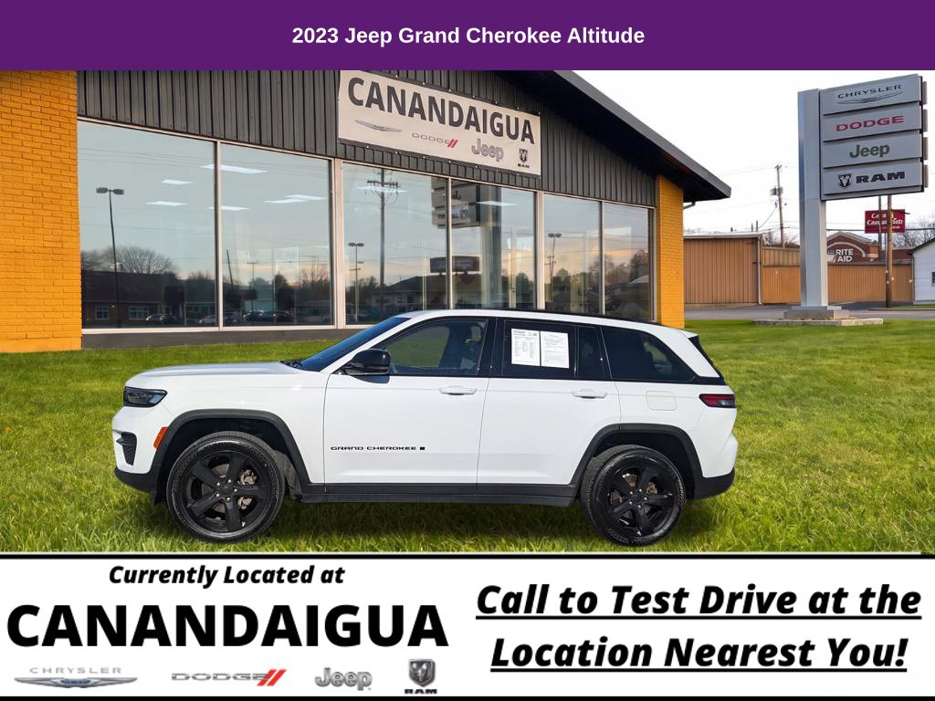 Used 2023 Jeep Grand Cherokee Altitude X SUV