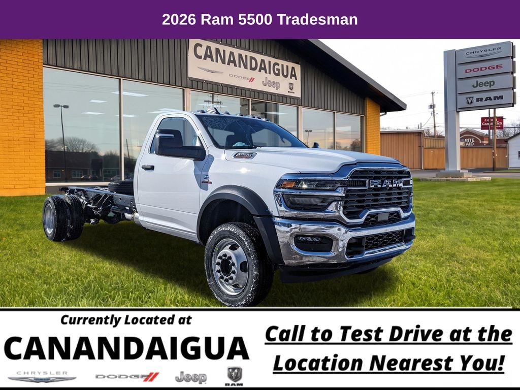 New 2026 Ram 5500HD Tradesman Pickup