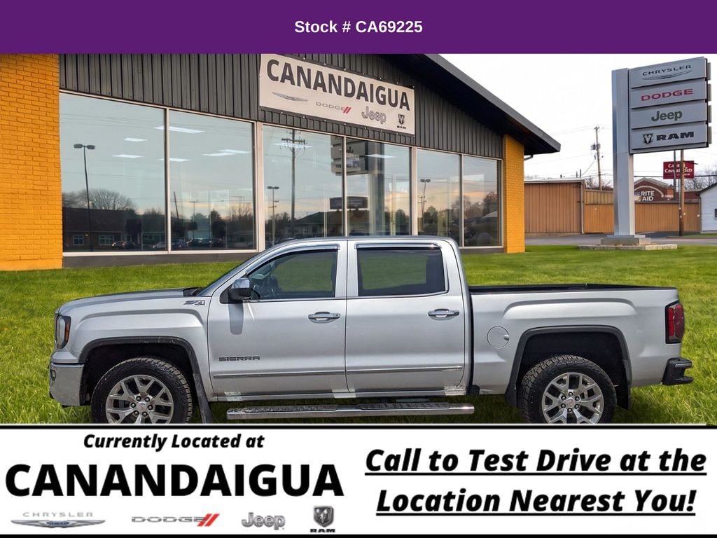 Used 2018 GMC Sierra 1500 SLT Truck Crew Cab