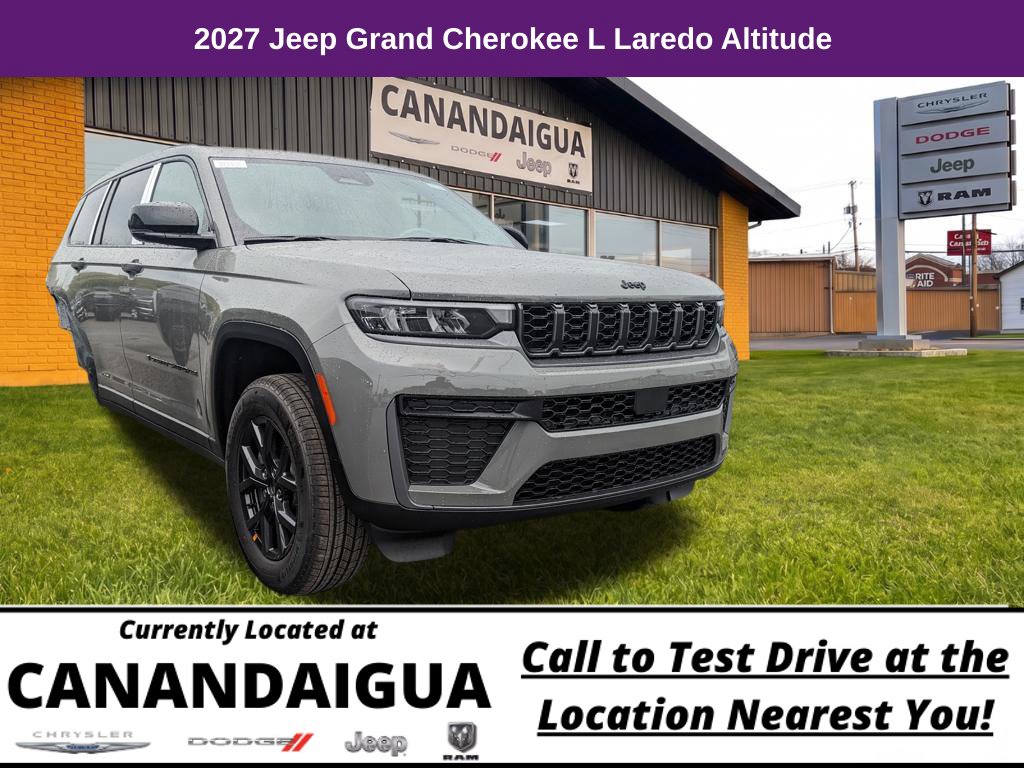 New 2027 Jeep Grand Cherokee L Laredo Altitude Sport Utility