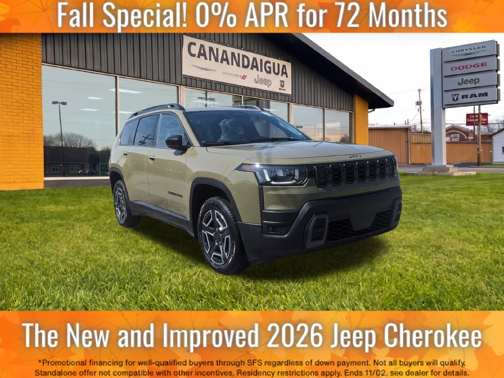 New 2026 Jeep Cherokee Limited Sport Utility