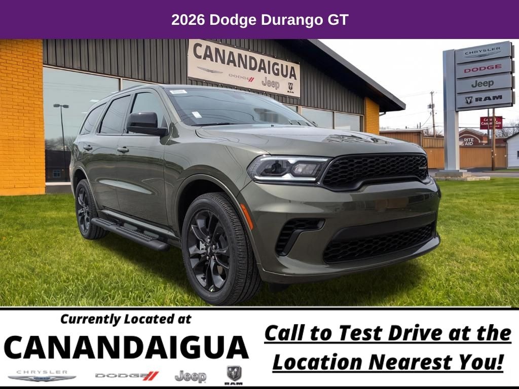 New 2026 Dodge Durango GT Sport Utility