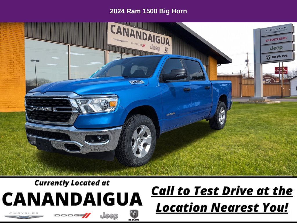 Used 2024 Ram 1500 Big Horn/Lone Star Truck Crew Cab