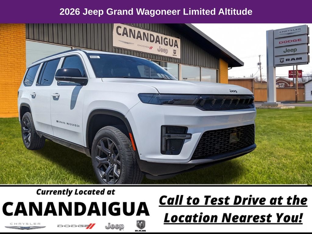 New 2026 Jeep Grand Wagoneer Limited Altitude Sport Utility