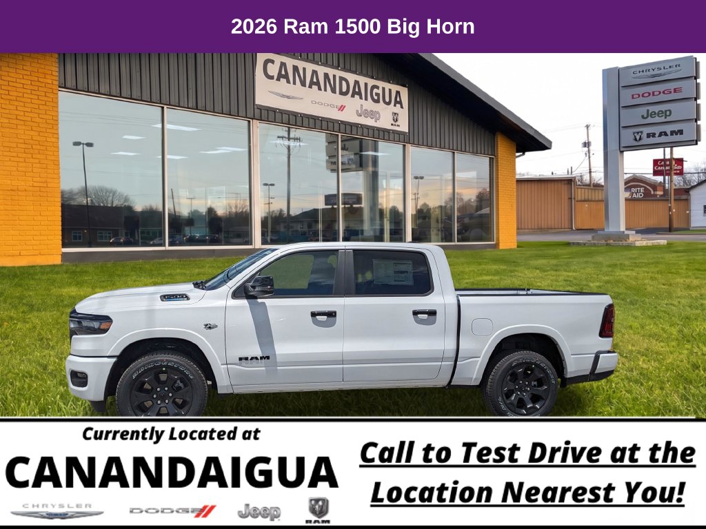 New 2026 Ram 1500 Big Horn/Lone Star Pickup