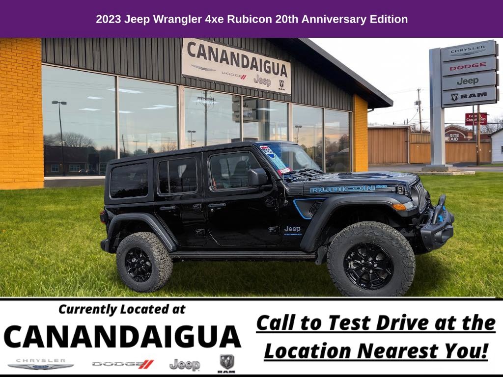 Used 2023 Jeep Wrangler Rubicon 20th Anniversary Edition 4xe SUV