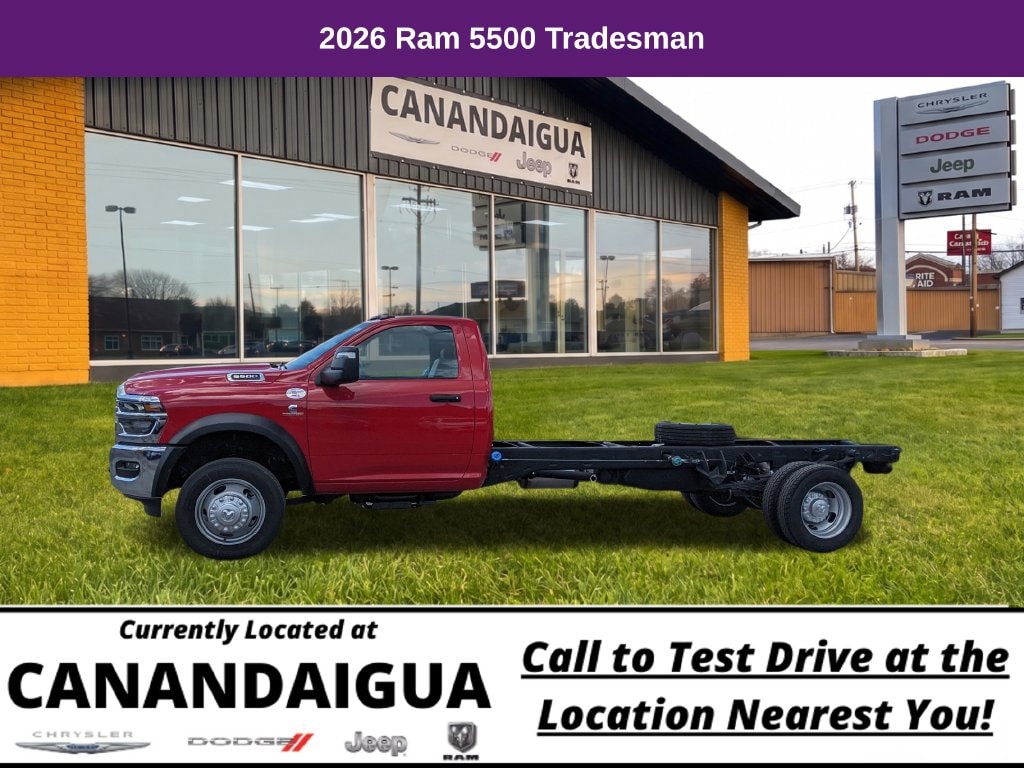 New 2026 Ram 5500HD Tradesman Pickup