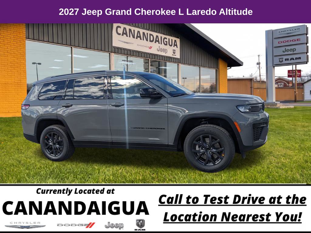 New 2027 Jeep Grand Cherokee L Laredo Altitude Sport Utility