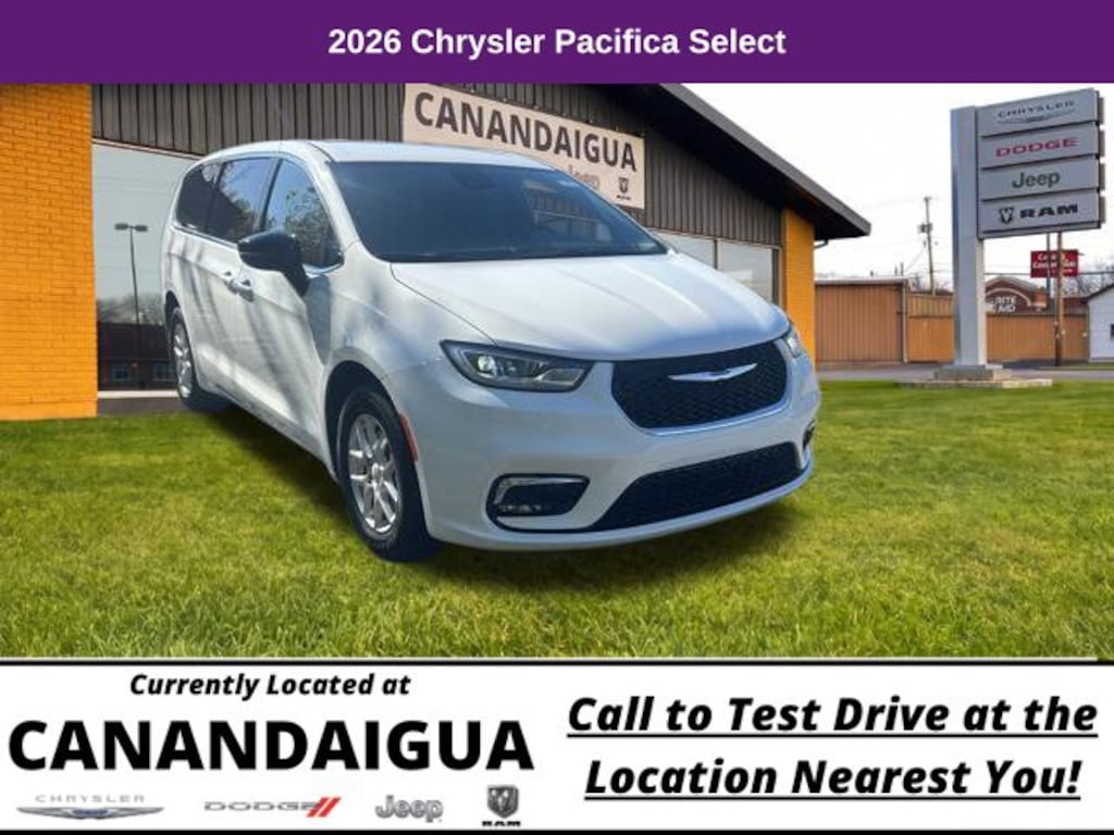 New 2026 Chrysler Pacifica Select Passenger Van