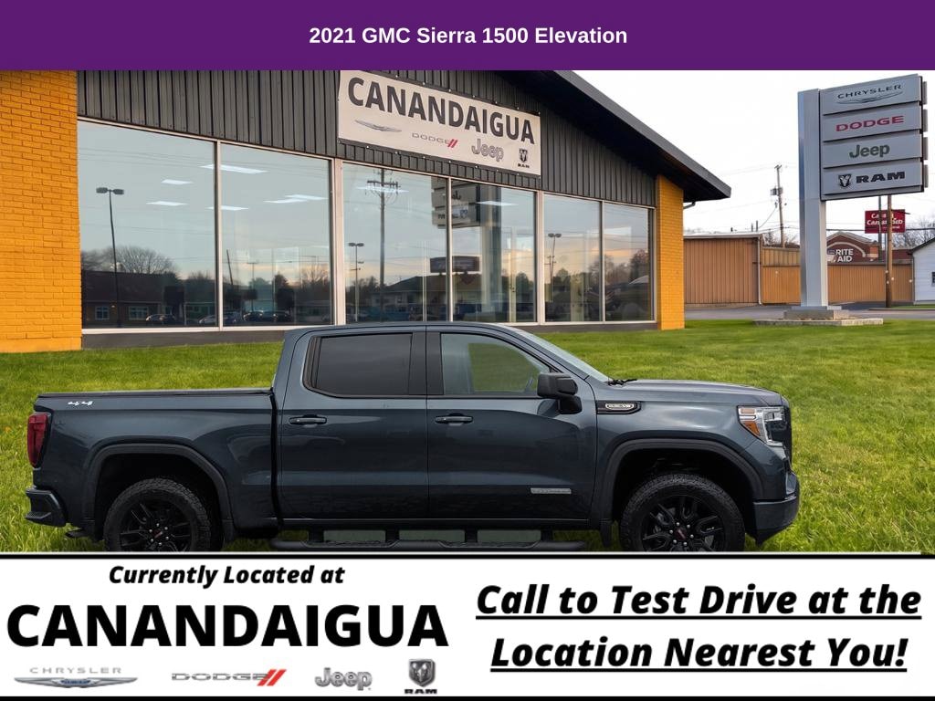 Used 2021 GMC Sierra 1500 Elevation Truck Crew Cab