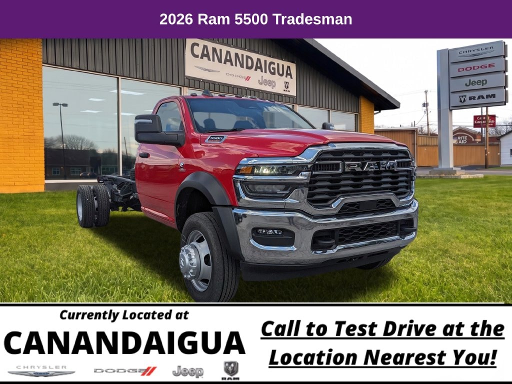 New 2026 Ram 5500HD Tradesman Pickup