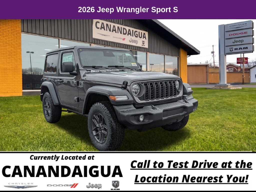 New 2026 Jeep Wrangler Sport S Sport Utility