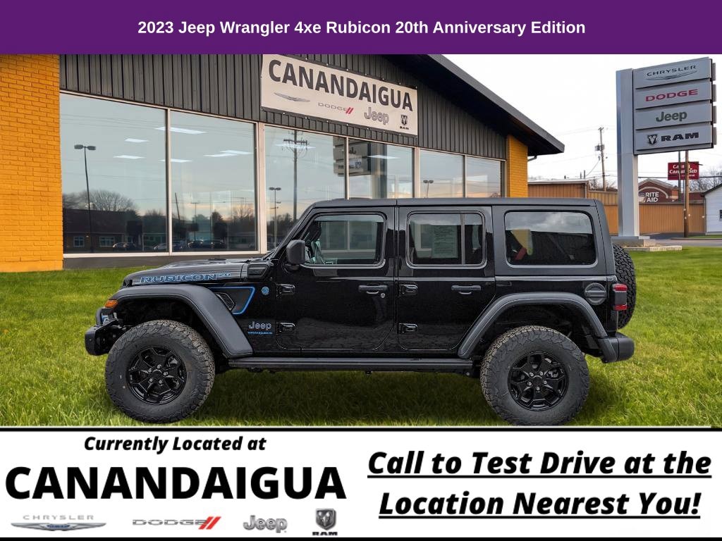 Used 2023 Jeep Wrangler Rubicon 20th Anniversary Edition 4xe SUV