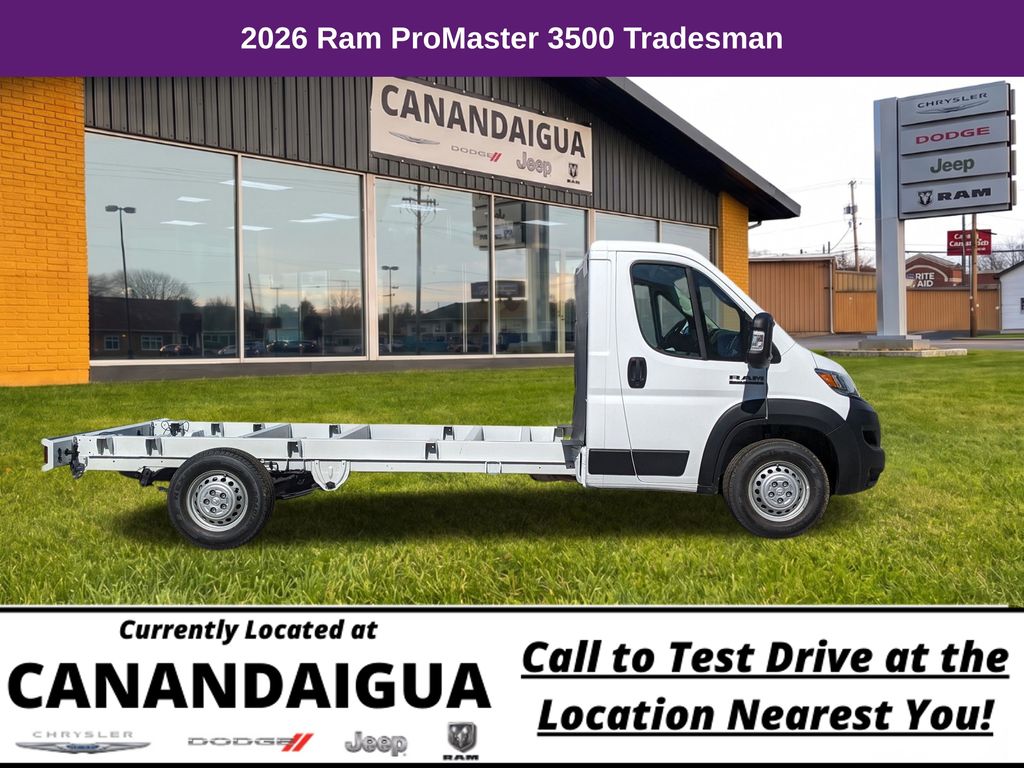 2026 RAM ProMaster Cutaway