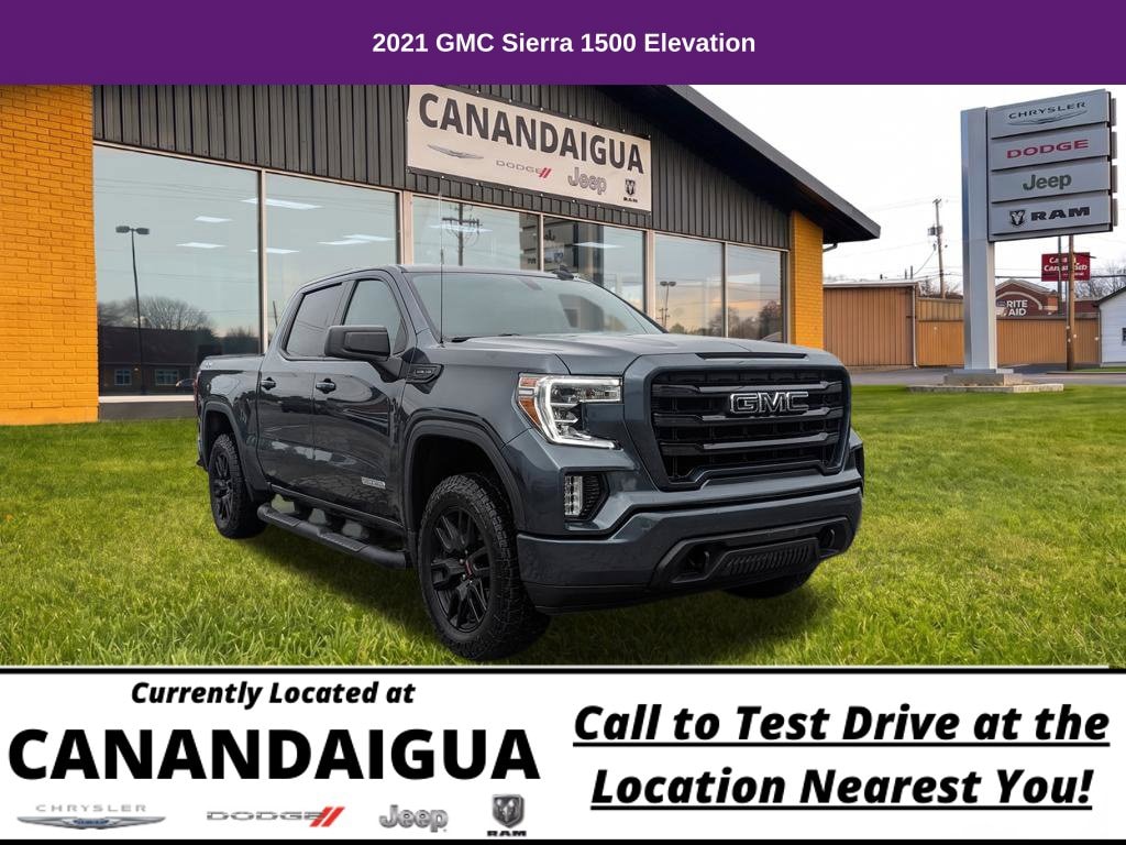 Used 2021 GMC Sierra 1500 Elevation Truck Crew Cab