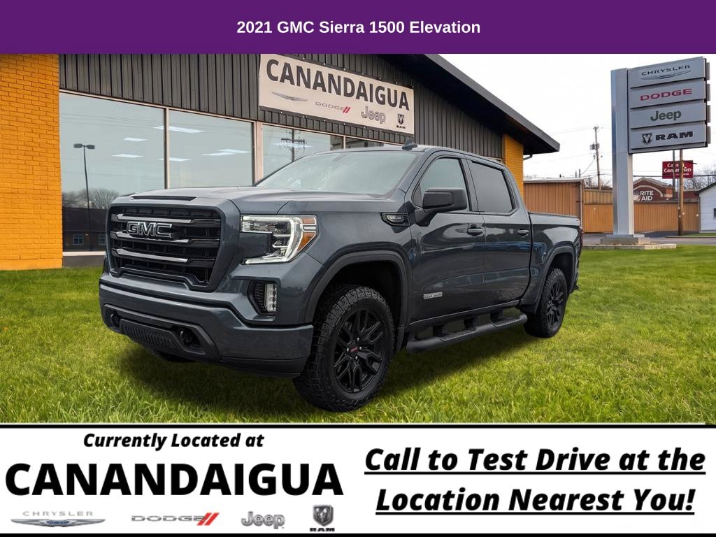 Used 2021 GMC Sierra 1500 Elevation Truck Crew Cab