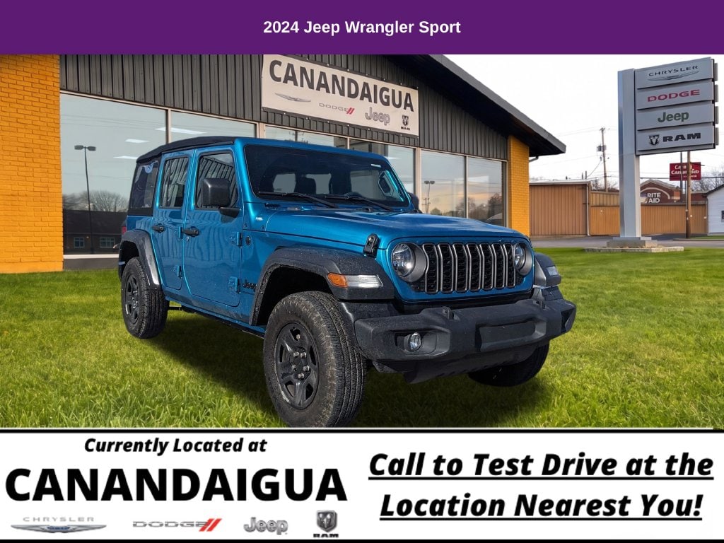 Used 2024 Jeep Wrangler Sport SUV