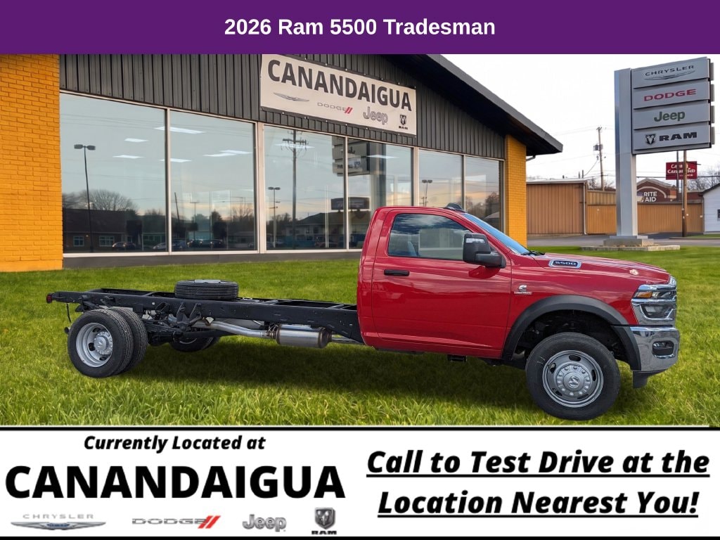 New 2026 Ram 5500HD Tradesman Pickup