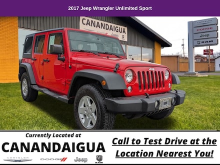 2017 Jeep Wrangler JK Unlimited Sport 4x4 SUV