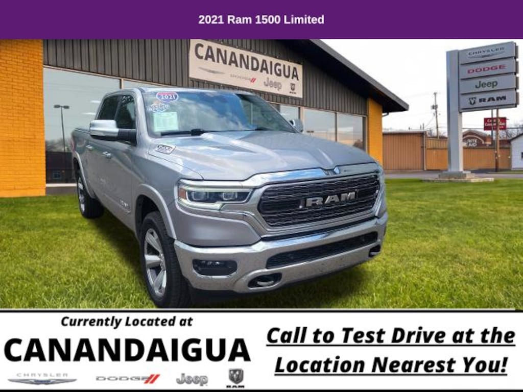 Used 2021 Ram 1500 Limited Truck Crew Cab