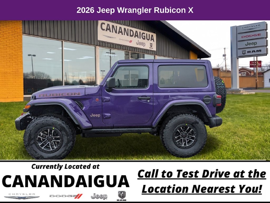 New 2026 Jeep Wrangler Rubicon X Sport Utility