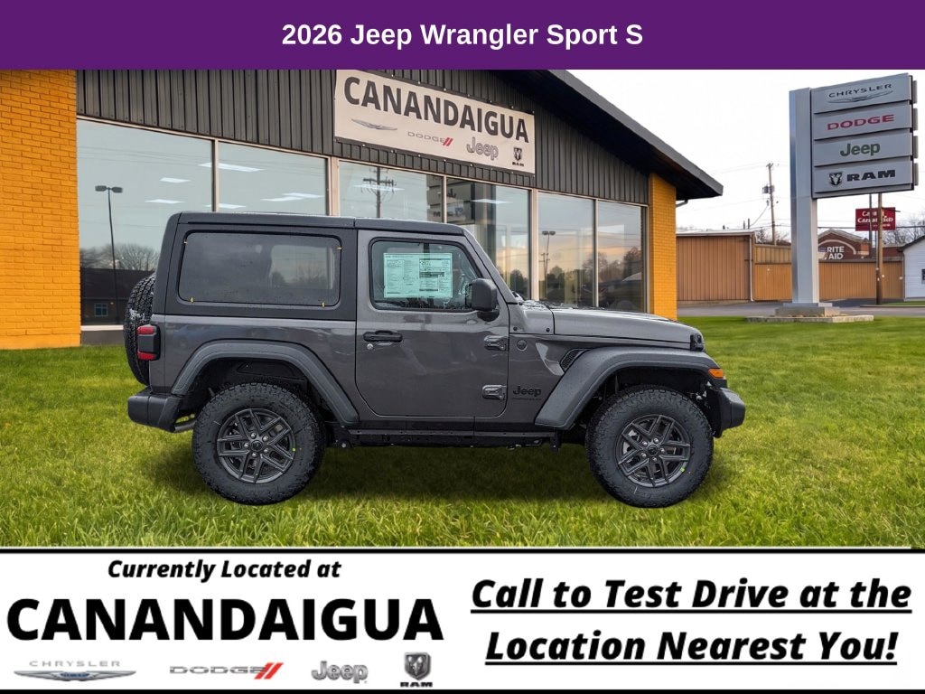 New 2026 Jeep Wrangler Sport S Sport Utility