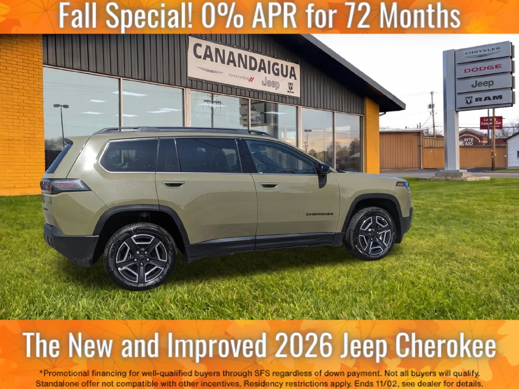 New 2026 Jeep Cherokee Limited Sport Utility