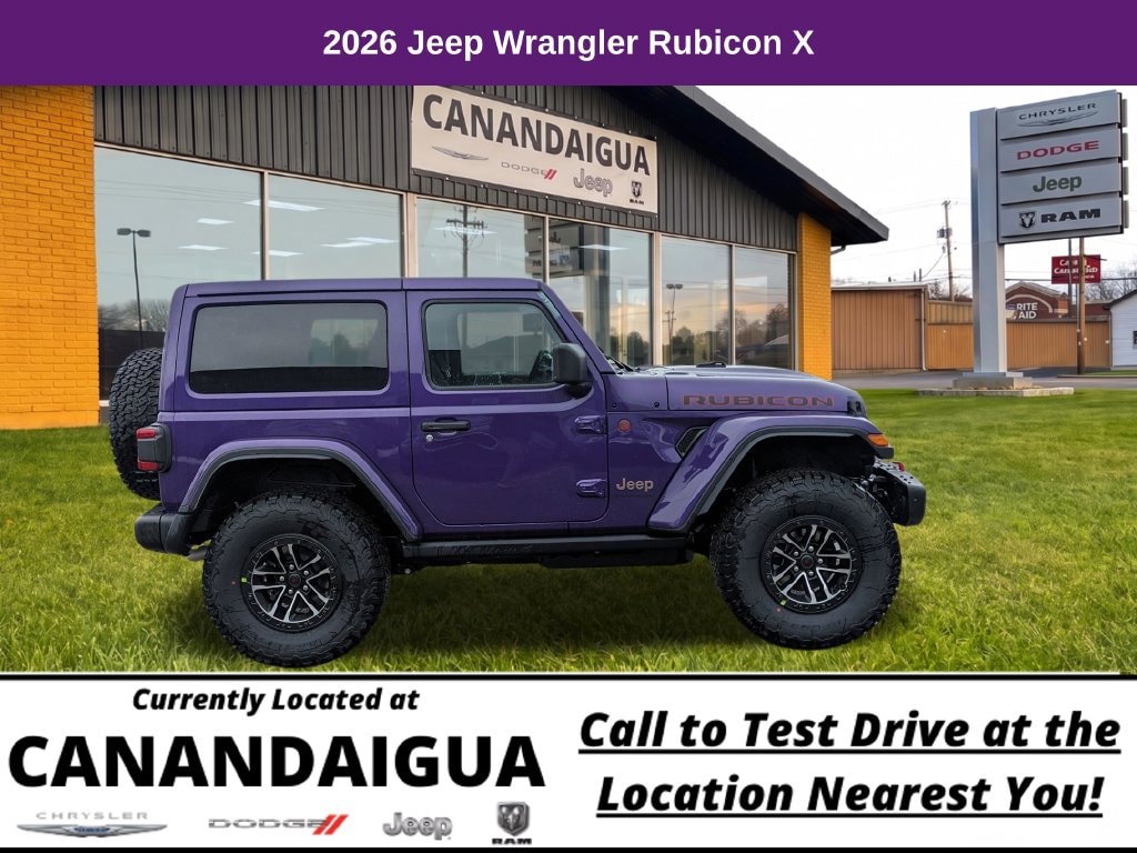 New 2026 Jeep Wrangler Rubicon X Sport Utility