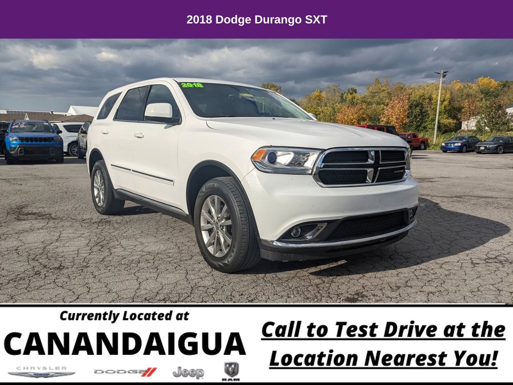 Used 2018 Dodge Durango SXT SUV